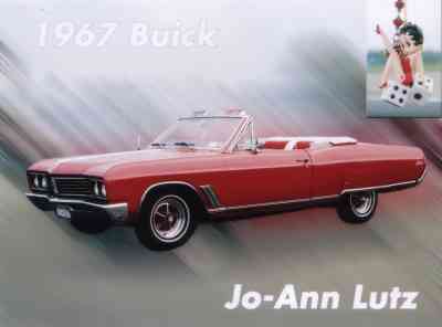 Jo-Ann's Buick Skylark convertible